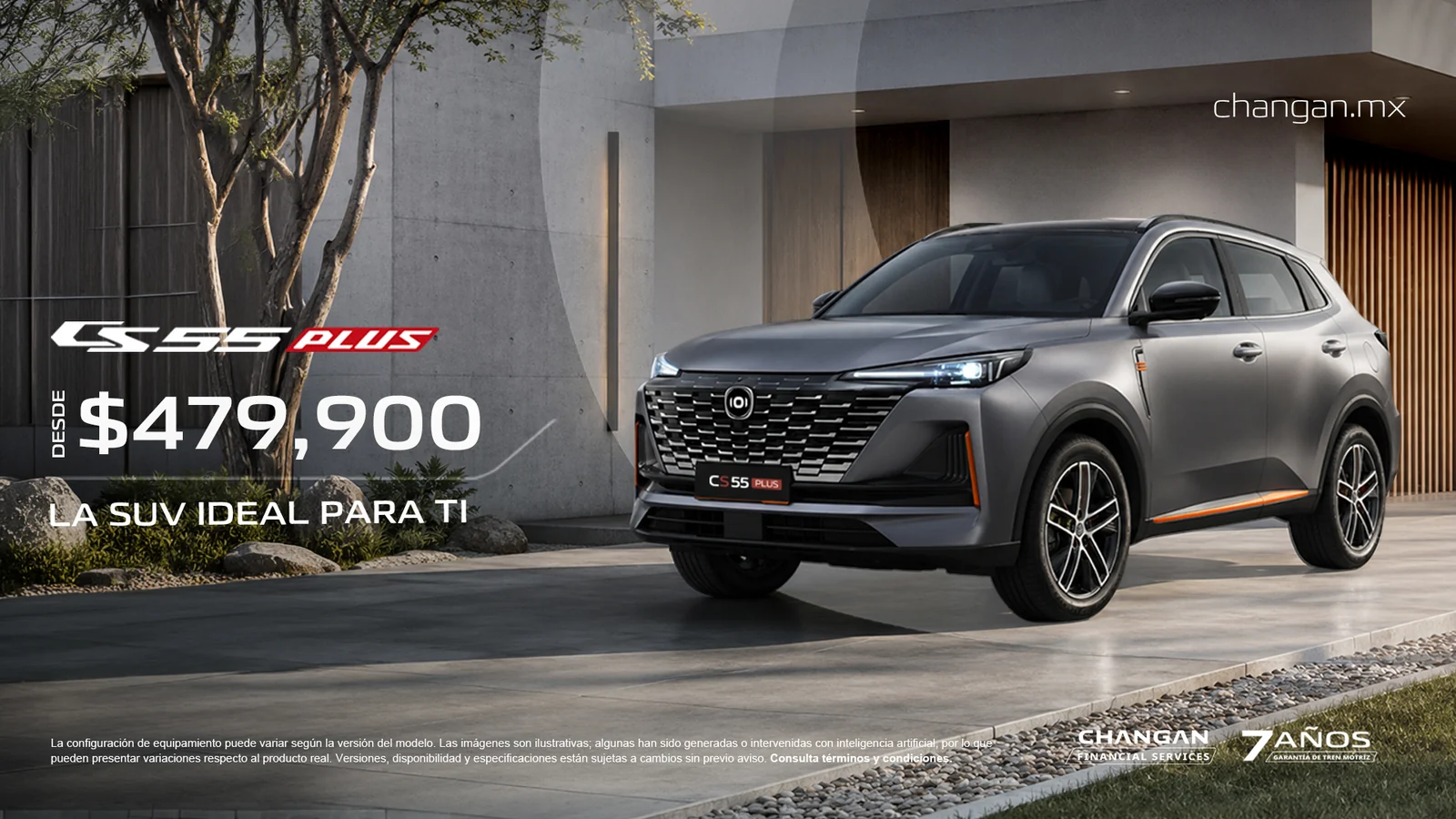 Changan CS55 Plus · La SUV ideal para ti