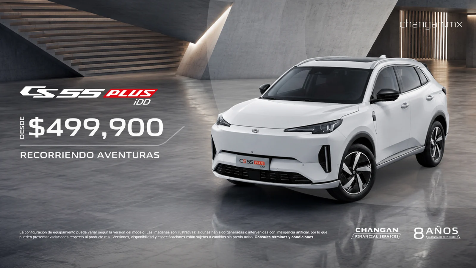 Changan CS55 Plus iDD · Recorriendo aventuras