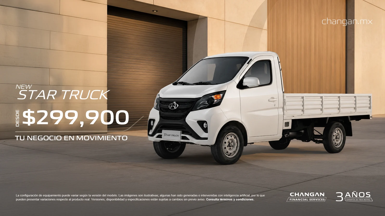 Changan Star Truck · Tu negocio en movimiento